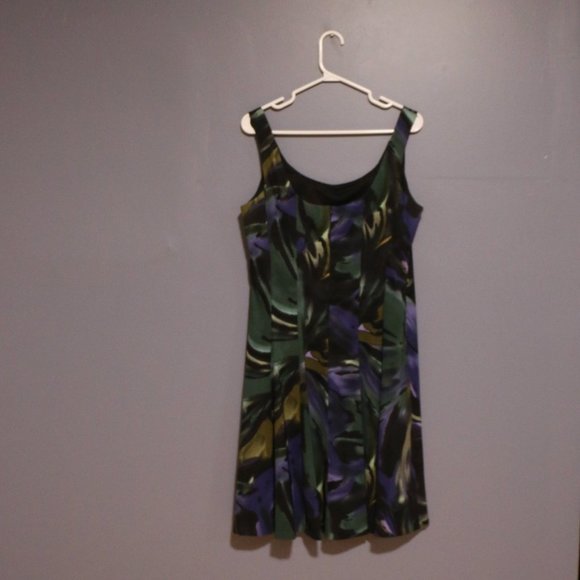 Black Midi Dress - Picture 2 of 3